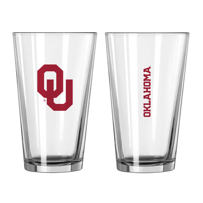 NCAA Teams 16 oz Pint Glass - Assorted Team & Style Choose your