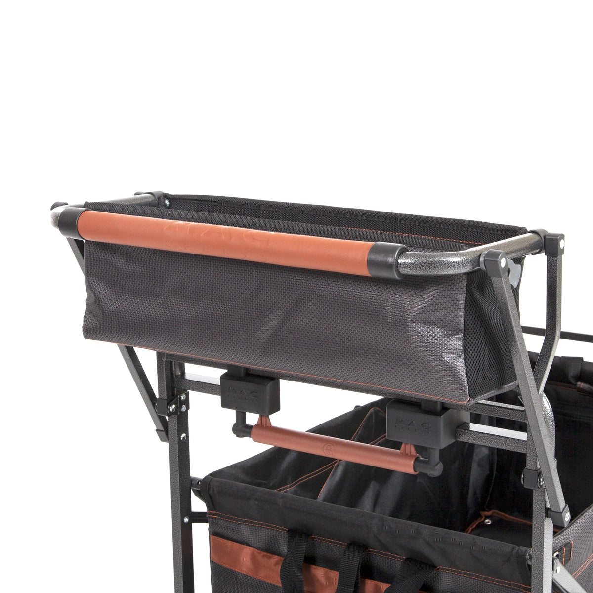 MAC Sports Deluxe Push-Pull Folding Wagon with Brakes