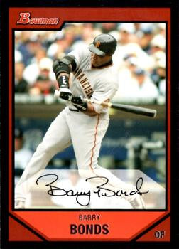 2007 Bowman Barry Bonds SP #237 San Francisco Giants