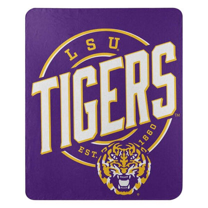 NCAA 50"x60" Campaign Fleece Blanket Assorted Teams Choose Your