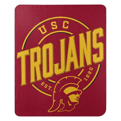 NCAA 50"x60" Campaign Fleece Blanket Assorted Teams Choose Your