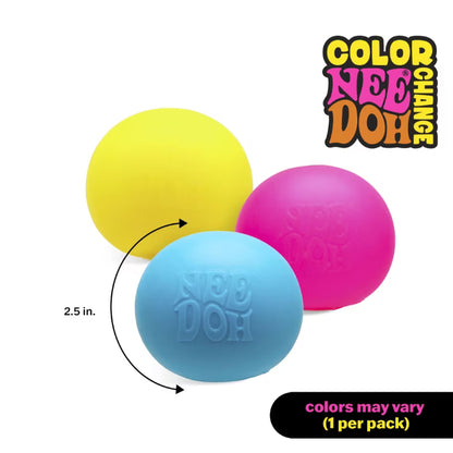 NeeDoh Color Change Fidget Stress Ball Random Color