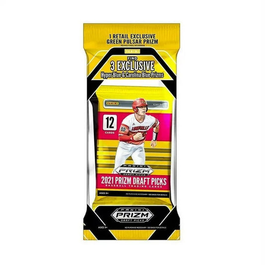 2021 Panini Prizm Draft Picks Baseball Cello Multi Pack (Carolina Blue Prizms!)