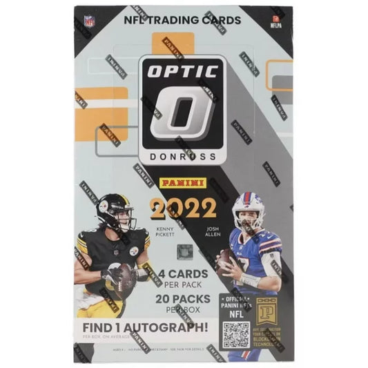 2022 Panini Donruss Optic Football Trading Card Hobby Box
