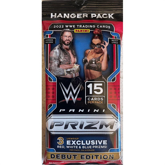 2022 Panini Prizm WWE Wrestling Trading Cards Hanger Pack