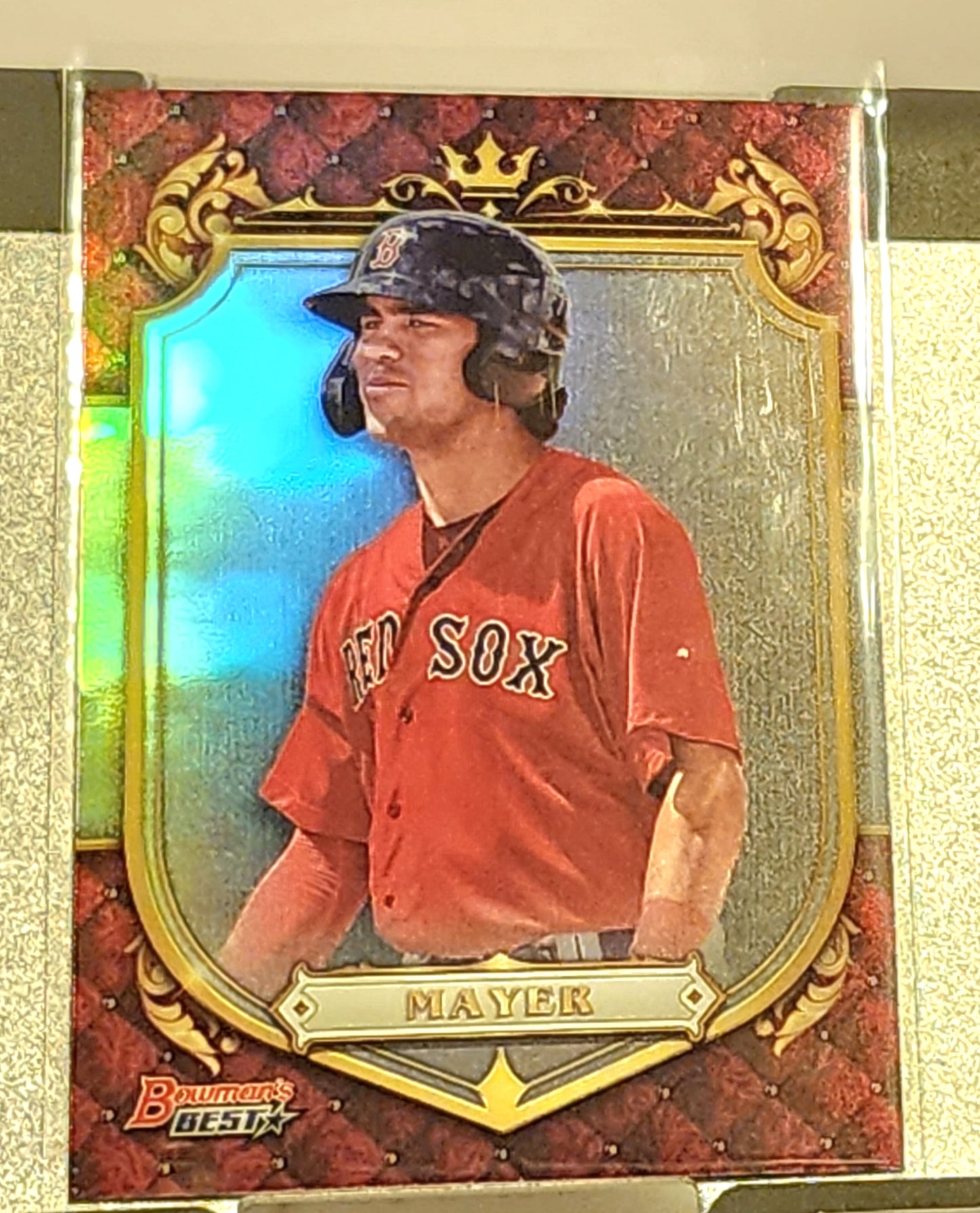 2022 Bowman's Best Marcelo Mayer Prospective Royalty Insert #PR-2 Red Sox