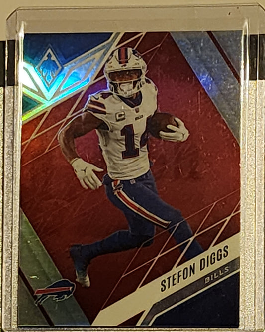 2022 Panini Phoenix Football Stefon Diggs Red #/250 Buffalo Bills #1