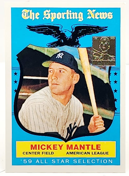 1996 Topps Mickey Mantle #564 Sporting News All Star New York Yankees