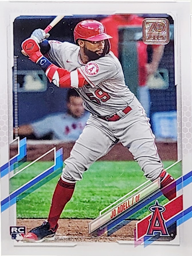 2021 Topps Series 1 #43 Jo Adell RC Rookie PSA 9 MINT Angels