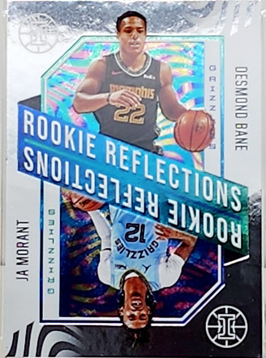 2020-21 Illusions Ja Morant/Desmond Bane Rookie Reflections - Grizzlies #16 Parish 9 Mint