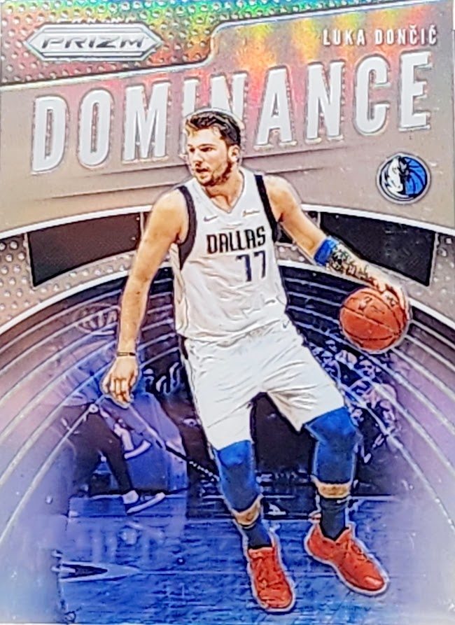LUKA DONCIC 2019/20 PANINI PRIZM #20 SGC 8.5 DOMINANCE MAVS INSERT FG1233