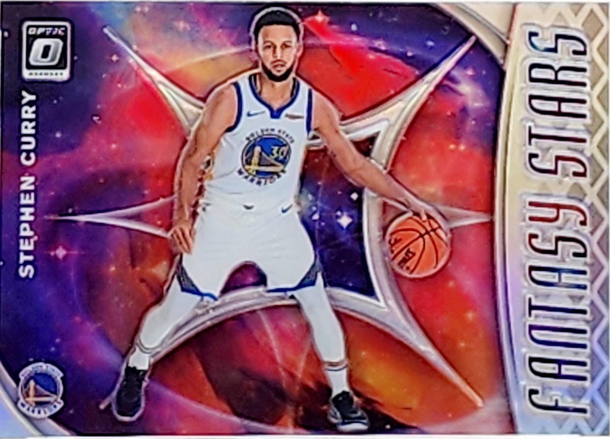 2019 Donruss Optic Fantasy Stars #13 Stephen Curry Warriors CCG 10 Gem Mint