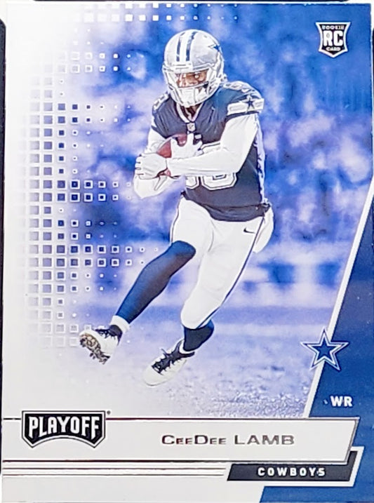 2020 Panini Playoff Ceedee Lamb #207 Rookie Card ISA 10 Gem Mint RC Cowboys