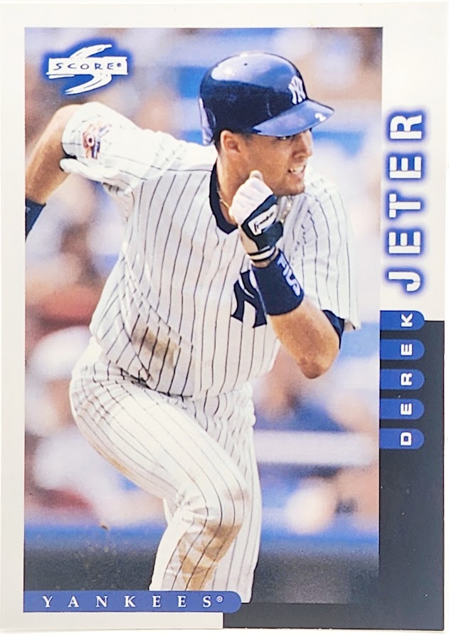 1998 SCORE DEREK JETER NEW YORK YANKEES #22