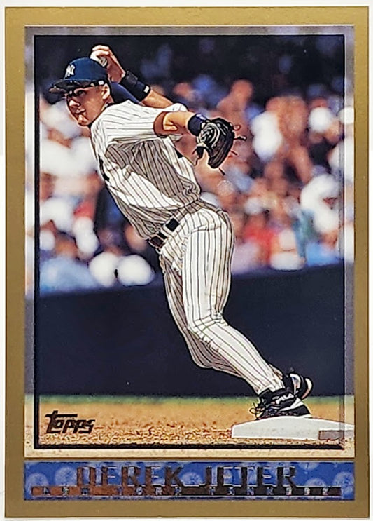 1998 Topps #160 Derek Jeter New York Yankees