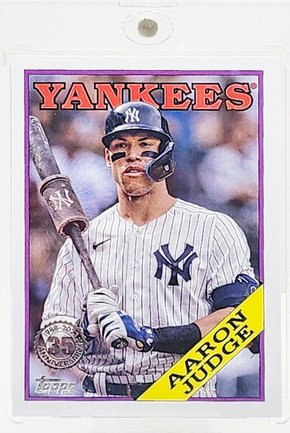 2023 Topps Series 1 '88 Topps T88-37 Aaron Judge YANKEES 35th Anniversary