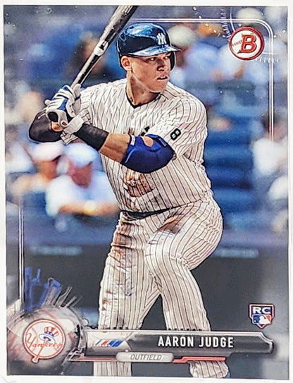 2017 Bowman Baseball #32 Aaron Judge RC New York Yankees