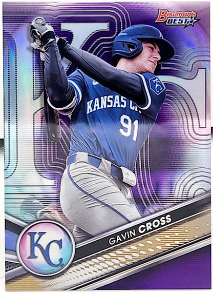 2022 Bowmans Best Gavin Cross 92/250 2022 Game Card TP-5