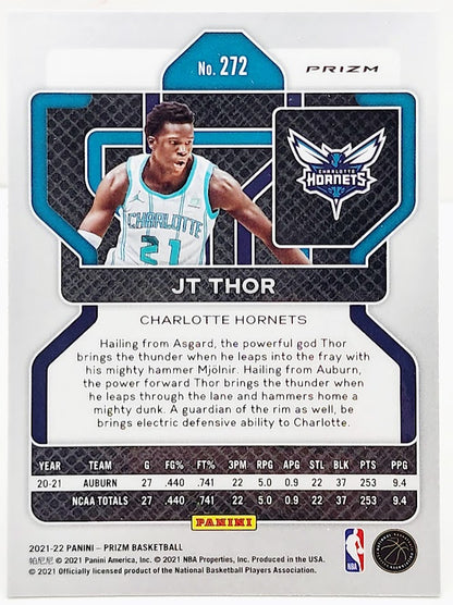 2021-2022 Panini Prizm Pulsar JT Thor #272 Charlotte Hornets