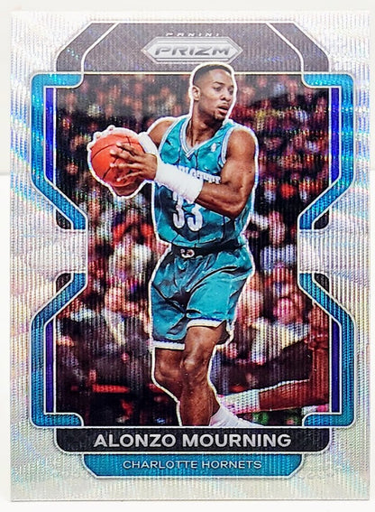 2021-2022 Panini Prizm Pulsar Alonzo Mourning #270 Charlotte Hornets