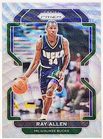 2021-2022 Panini Prizm Pulsar Ray Allen #251 Milwaukee Bucks
