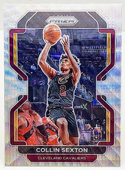 2021-2022 Panini Prizm Pulsar Collin Sexton #240 Cleveland Cavaliers