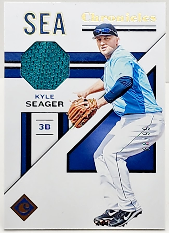 2019 Panini Chronicles #CS-KY Kyle Seager Chronicles Swatches