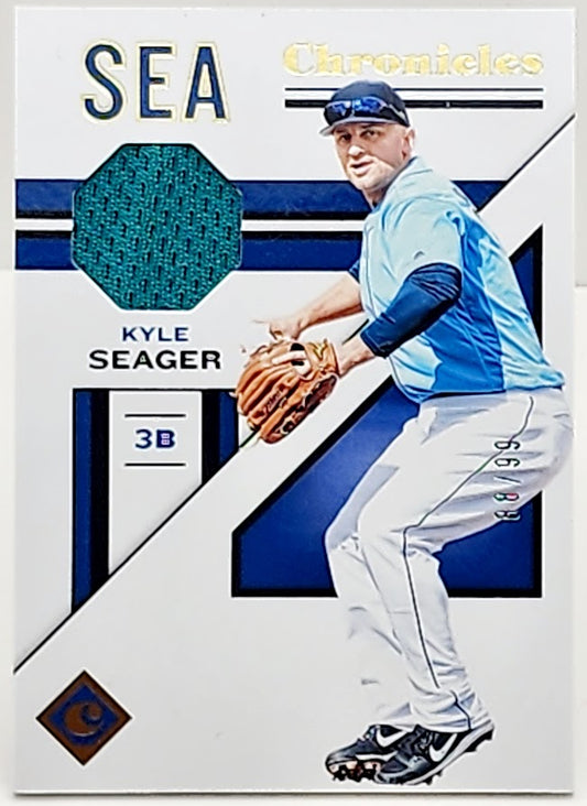2019 Panini Chronicles #CS-KY Kyle Seager Chronicles Swatches