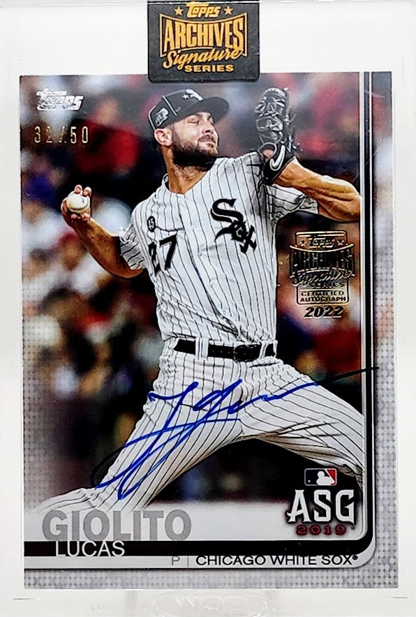 2022 Archives Signature Series #US24 Lucas Giolito id#/50