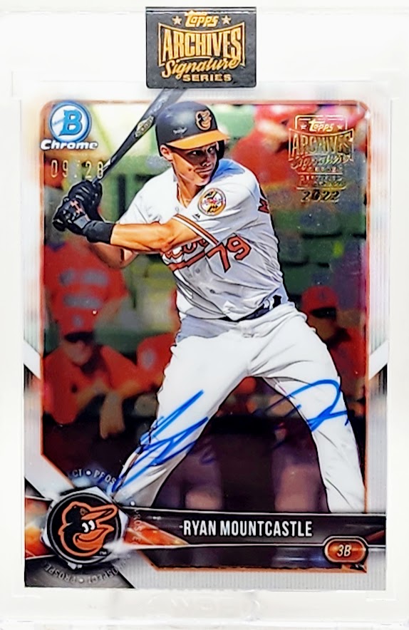 2022 Topps Archives Signature Series #BDC-167 Ryan Mountcastle Autograph 09/28