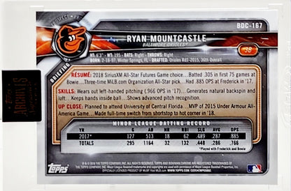 2022 Topps Archives Signature Series #BDC-167 Ryan Mountcastle Autograph 09/28