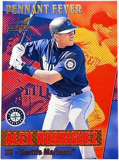 1999 Pacific Aurora #18 Alex Rodriguez Pennant Fever #18