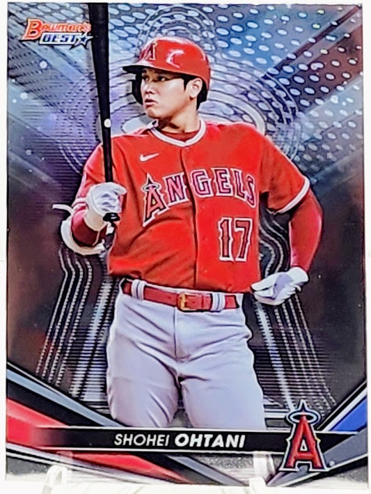 Topps Chrome Bowman's Best Baseball 2022 - Shohei Ohtani Refractor #25