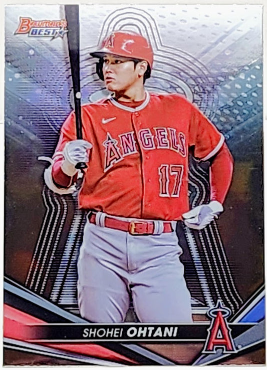 Topps Chrome Bowman's Best Baseball 2022 - Shohei Ohtani Refractor #25