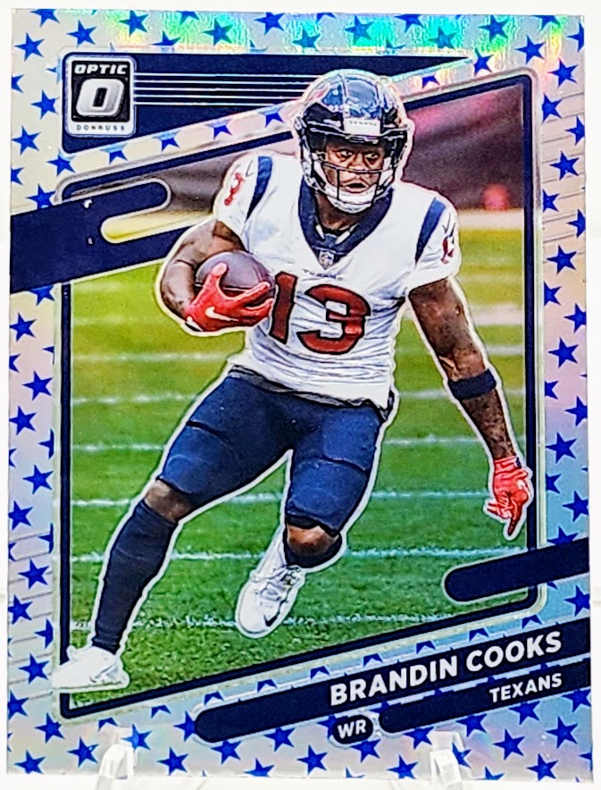 2021 Donruss Optic Brandin Cooks Stars Prizm SP #101 Texans