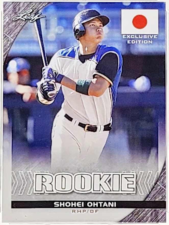 2018 Leaf Exclusive Flag Shohei Ohtani #FL-01 (ROOKIE) GMA 10 GEM Mint