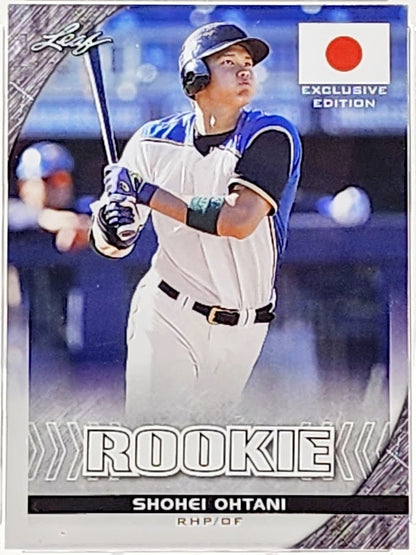 2018 Leaf Exclusive Flag Shohei Ohtani #FL-01 (ROOKIE) GMA 10 GEM Mint