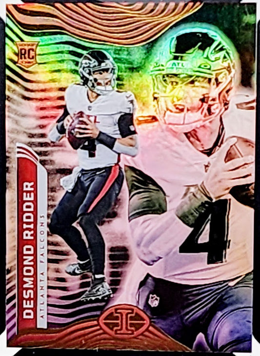 2022 Panini Illusions Desmond Ridder #3 Rookie RC Atlanta Falcons ISA 10 GEM Mint