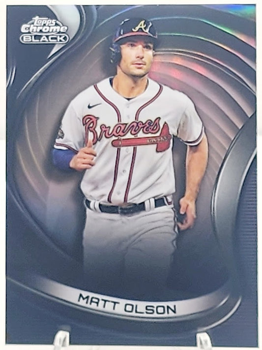 2022 Topps Chrome Black #99 Matt Olson 07/199