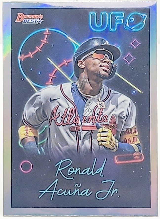 2022 Bowman's Best Bowman UFO Ronald Acuna Jr Ronald Acuña Jr #UFO-11