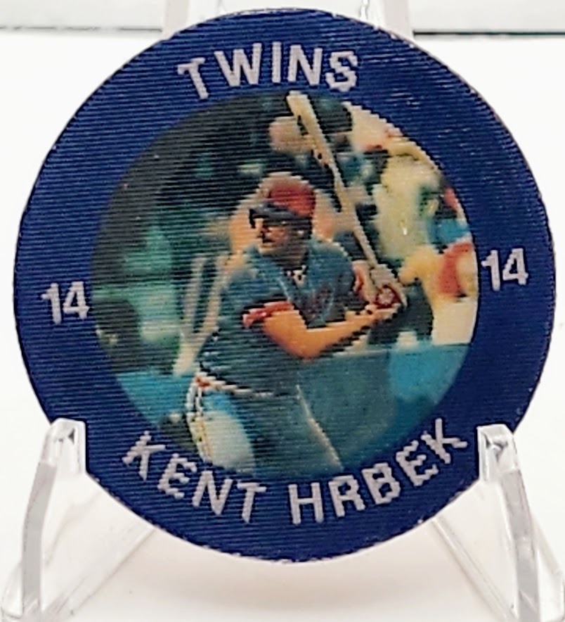 1984 7 Eleven Slurpee Super Star Sports Coins Central Region Kent Hrbek #XIE - walk-of-famesports