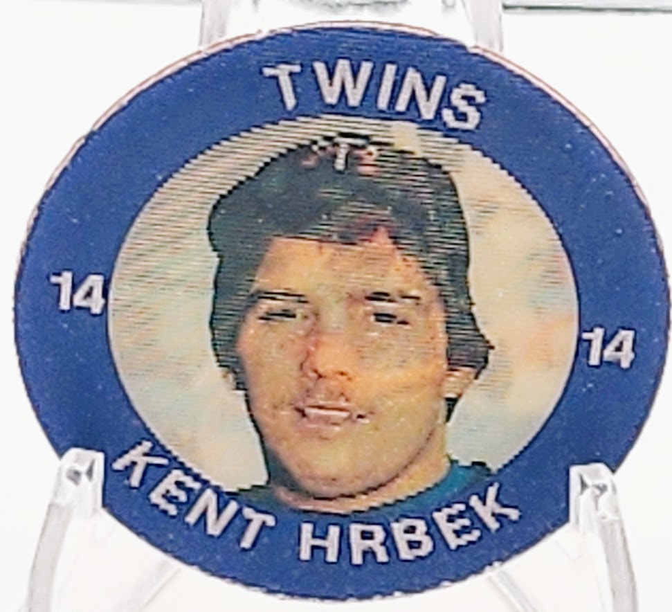 1984 7 Eleven Slurpee Super Star Sports Coins Central Region Kent Hrbek #XIE - walk-of-famesports