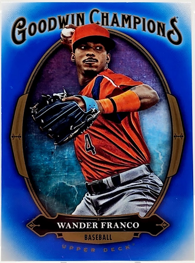 2020 Upper Deck Wander Franco ROOKIE Royal Blue Variation #30 Parish 10 Gem Mint