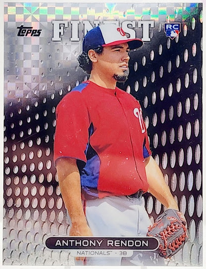 2013 Topps Finest X-Fractor Anthony Rendon #64 Rookie RC Becketts 9.5 Gem Mint
