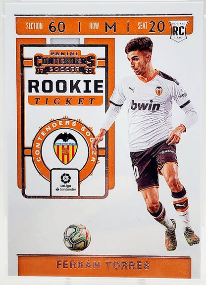 2019 Panini Chronicles Contenders Rookie Ticket #RT10 Ferran Torres PSA 10 RC