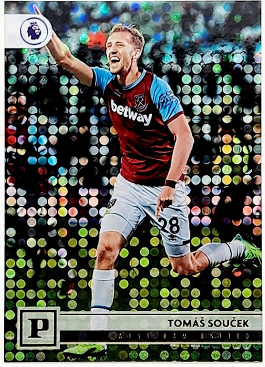 2020-21 Panini Chronicles Panini Premier League Silver Circles #24 Tomas Soucek