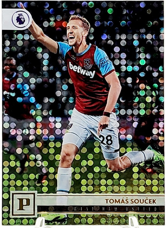 2020-21 Panini Chronicles Panini Premier League Silver Circles #24 Tomas Soucek