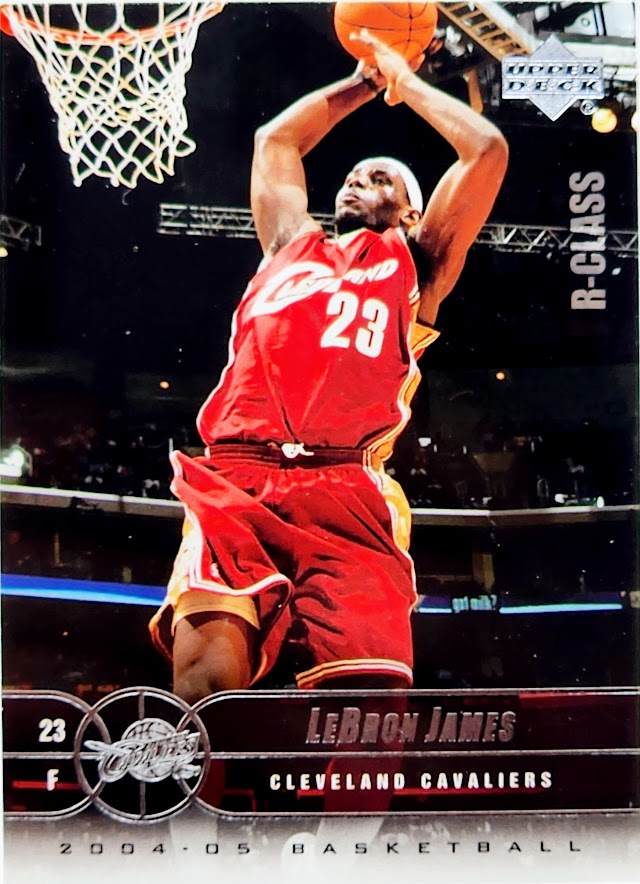 2004 Lebron James Upper Deck R-Class Card #13 Parish Products Mint 9