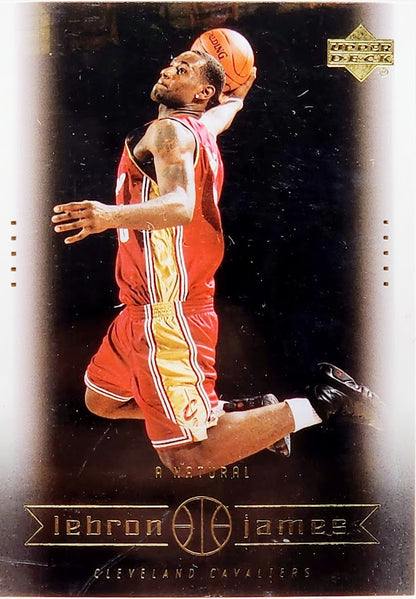2003 Upper Deck LeBron James Box Set #18 BCCG 10 Cleveland Cavaliers