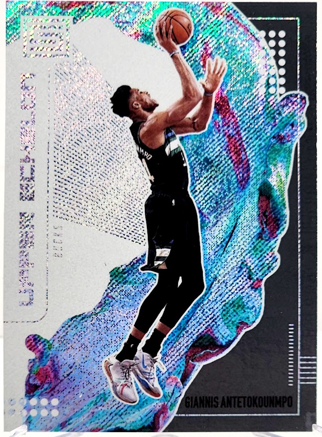 2019-20 Panini Status GIANNIS ANTETOKOUNMPO Rare UPPER ECHELON INSERT #10 Bucks